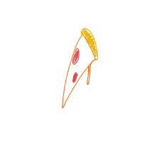 pizza slice drawing by vvvvrrrr in Artbitrator