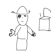 pirate finding treasure drawing by yume in Artbitrator