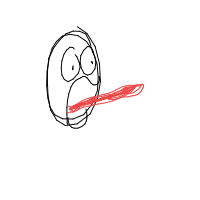tip of tongue drawing by vamas in Artbitrator