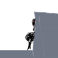 ninja hiding poorly drawing by termit in Artbitrator