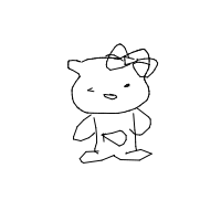 hello kitty drawing by doodl in Artbitrator