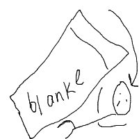 hiding under blanket drawing by kaits in Artbitrator