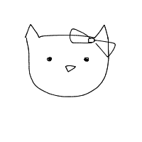 hello kitty drawing by pinkthedino in Artbitrator