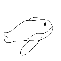 whale breaching drawing by shaquespere in Artbitrator
