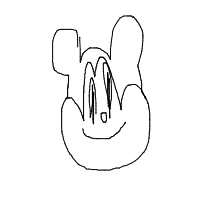 mickey mouse drawing by msc26 in Artbitrator