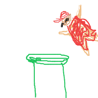mario jumping over a green pipe drawing by player-6blifoez2 in Artbitrator