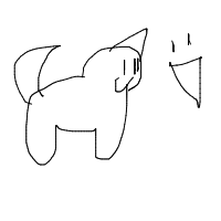 unicorn drawing by iloveanimatic in Artbitrator