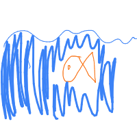clownfish drawing by kcanizalez in Artbitrator