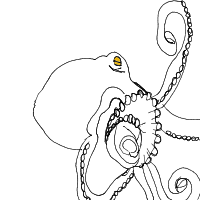 octopus drawing by ajxr in Artbitrator