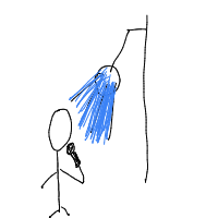 singing in shower drawing by drsahiba in Artbitrator