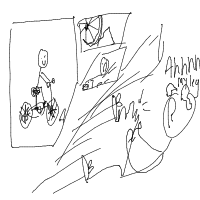 break a leg drawing by shrunkie in Artbitrator