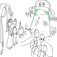 wedding disaster drawing by shrunkie in Artbitrator