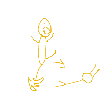 slipping on banana peel drawing by tessiya in Artbitrator