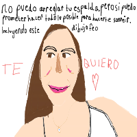 Paint Your Partner drawing by saladito in Artbitrator