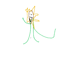 flower dancing drawing by marzyuh in Artbitrator
