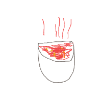 spicy food drawing by varad_2008 in Artbitrator