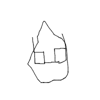 rock with sunglasses drawing by gregbr in Artbitrator