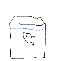 fish in bowl drawing by gregbr in Artbitrator