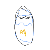 fish in bowl drawing by kkkk in Artbitrator