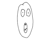 surprised face drawing by luismk2 in Artbitrator