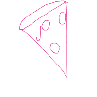 pizza slice drawing by aaa111 in Artbitrator