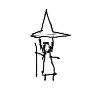 wizard tech support drawing by create in Artbitrator