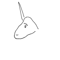 unicorn drawing by bubble_work in Artbitrator
