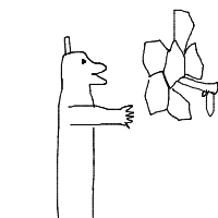 bear eating honey drawing by uch111 in Artbitrator