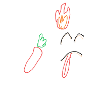spicy food drawing by dutifuldrawer in Artbitrator
