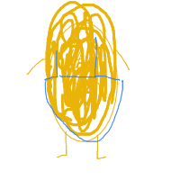 minion drawing by inayah in Artbitrator