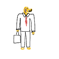 dog in costume drawing by uch111 in Artbitrator