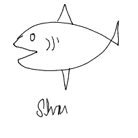 great white shark drawing by drsahiba in Artbitrator