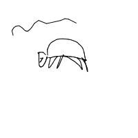sea turtle drawing by drsahiba in Artbitrator