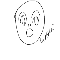 surprised face drawing by irisss in Artbitrator