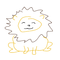 proud lion drawing by slipperyeel in Artbitrator