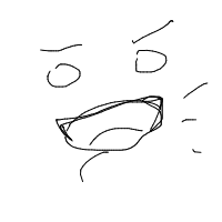 laughing drawing by larnlea22 in Artbitrator