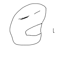 yawning drawing by larnlea22 in Artbitrator