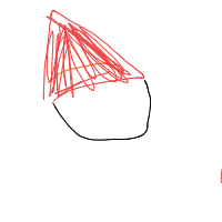 party hat drawing by slipperyeel in Artbitrator