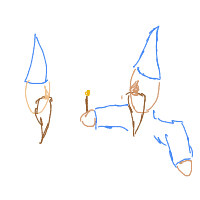 wizard duel drawing by brichu in Artbitrator