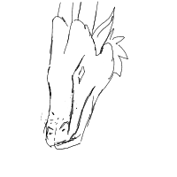 dragon drawing by brichu in Artbitrator