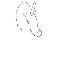 unicorn drawing by brichu in Artbitrator
