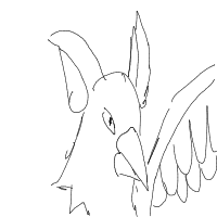 griffin drawing by brichu in Artbitrator