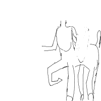 centaur drawing by brichu in Artbitrator
