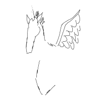 pegasus drawing by brichu in Artbitrator