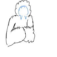 yeti drawing by brichu in Artbitrator