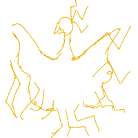 thunderbird drawing by brichu in Artbitrator