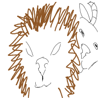 chimera drawing by brichu in Artbitrator
