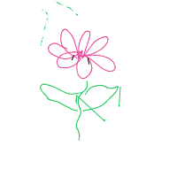 flower dancing drawing by snayperr in Artbitrator