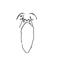 surprised face drawing by poladius in Artbitrator