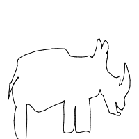 rhino drawing by minimin in Artbitrator